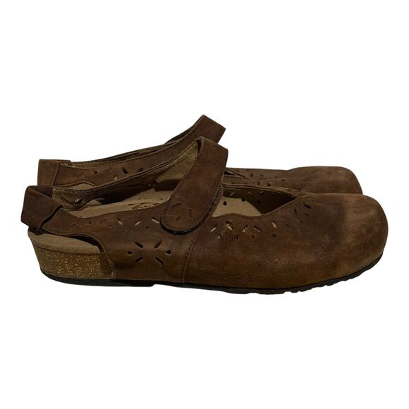 Aetrex Shoes - Aetrex SC914W Brown Suede Mary Jane Comfort Shoes Women's Size 9,5 Orthotic